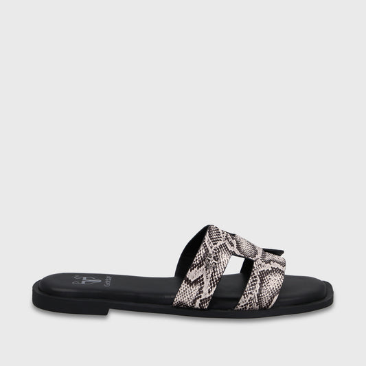 Sandalia Animal Print Mujer 64110