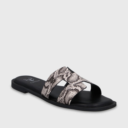 Sandalia Animal Print Mujer 64110
