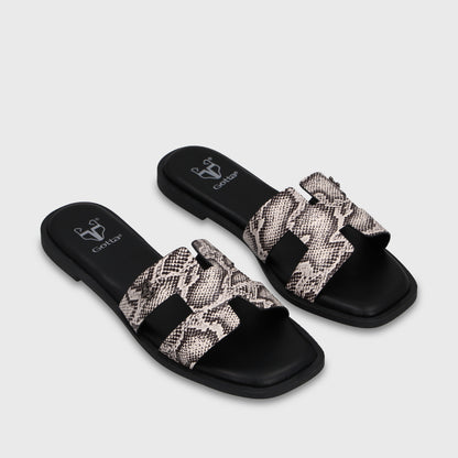 Sandalia Animal Print Mujer 64110