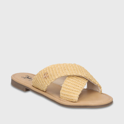 Sandalia Beige Mujer 64120
