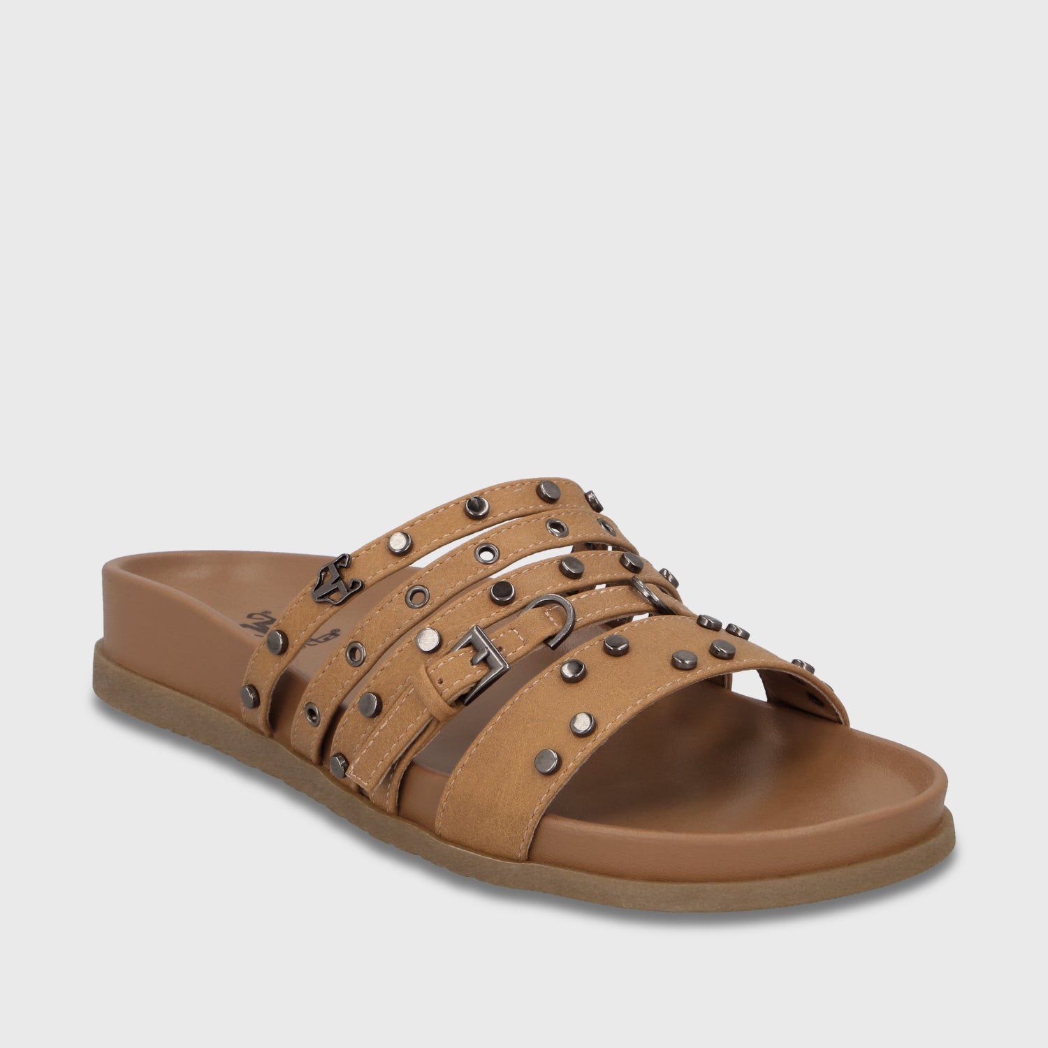 Sandalia Camel Mujer 64160