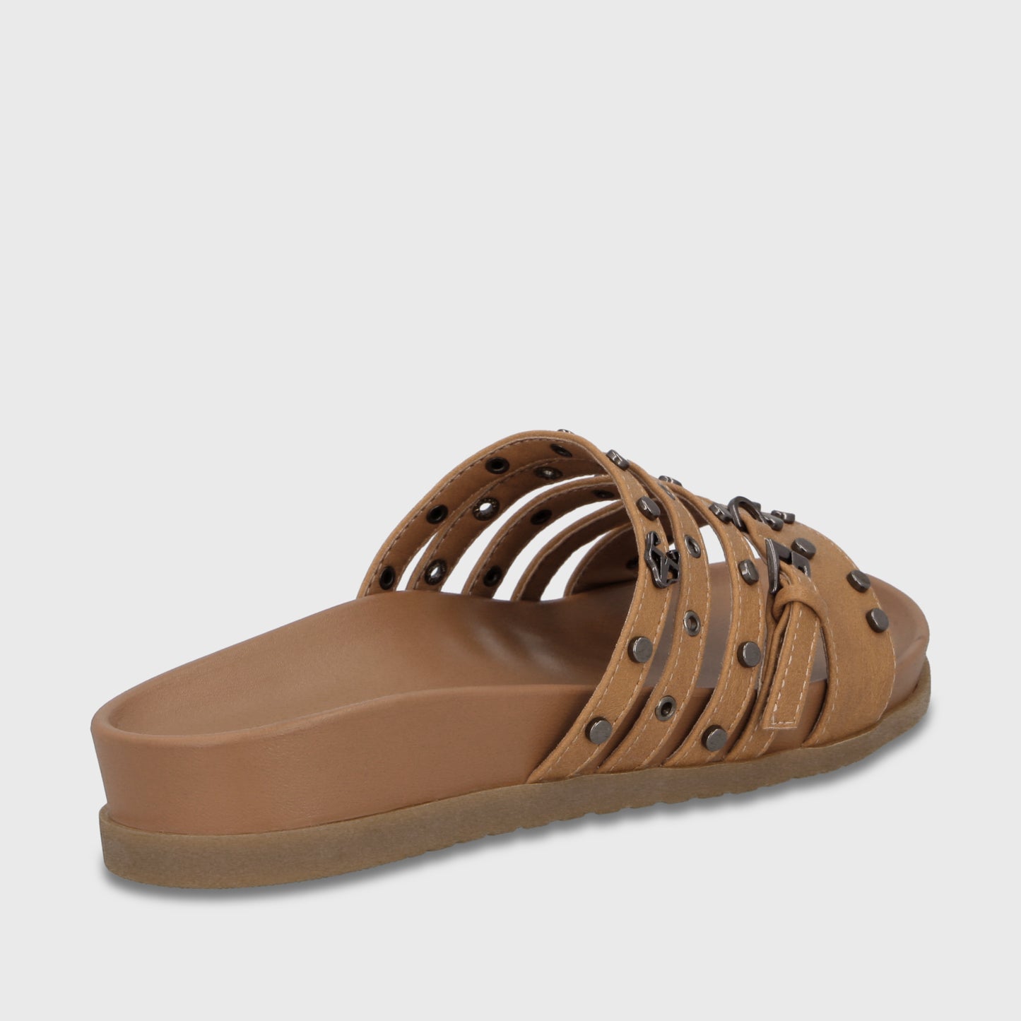 Sandalia Camel Mujer 64160