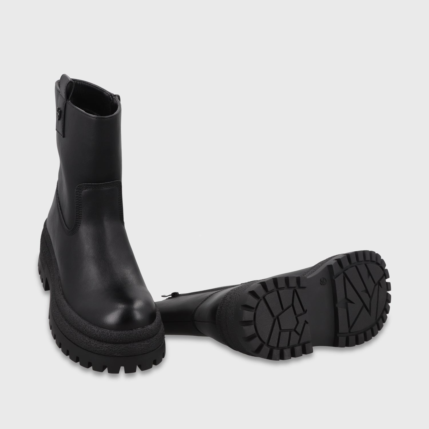 Botín Negro Mujer 65831