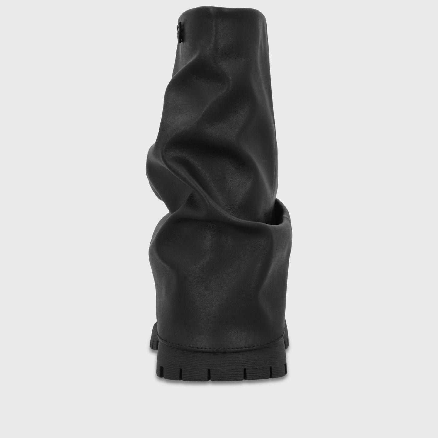 Botín Plataforma Negro Mujer 65840