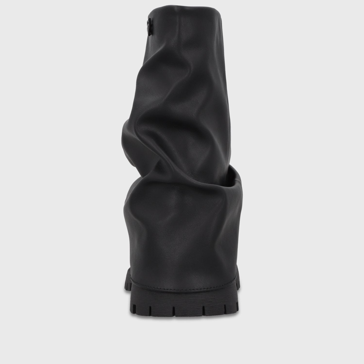 Botín Plataforma Negro Mujer 65840