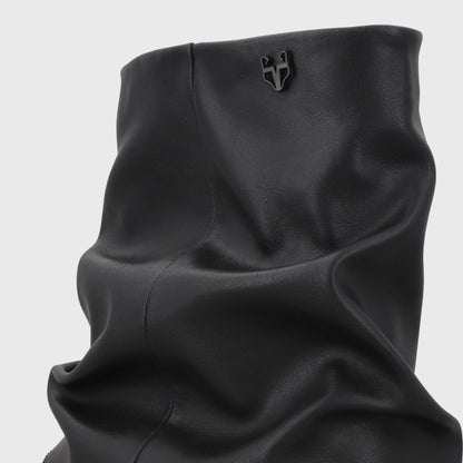 Botín Plataforma Negro Mujer 65840