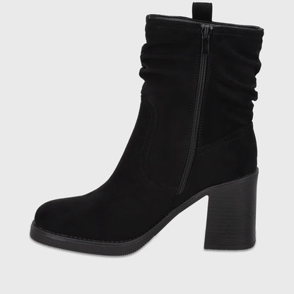 Botín Taco Negro Mujer 65860