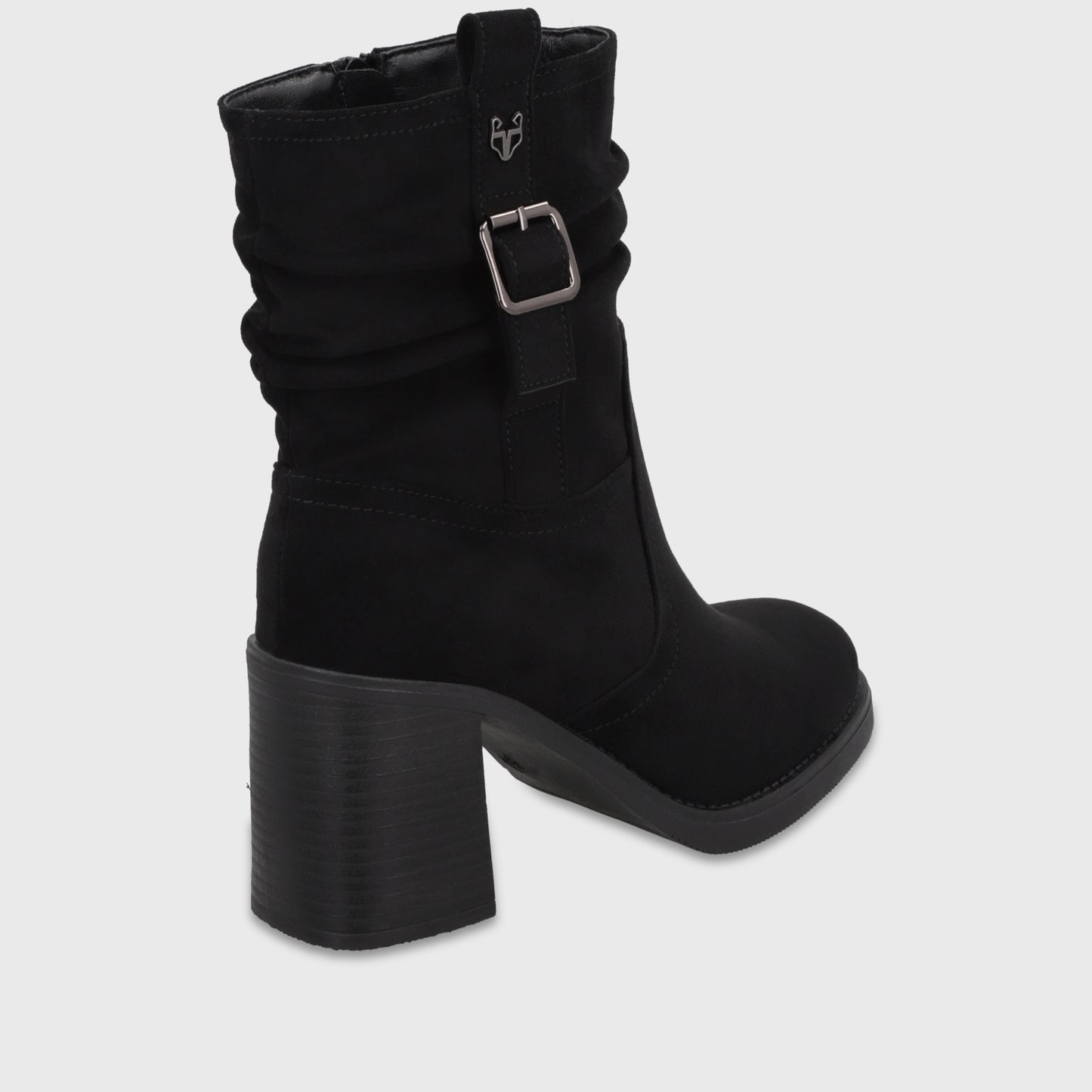 Botín Taco Negro Mujer 65860