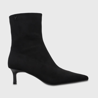 Botín Taco Negro Mujer 65880