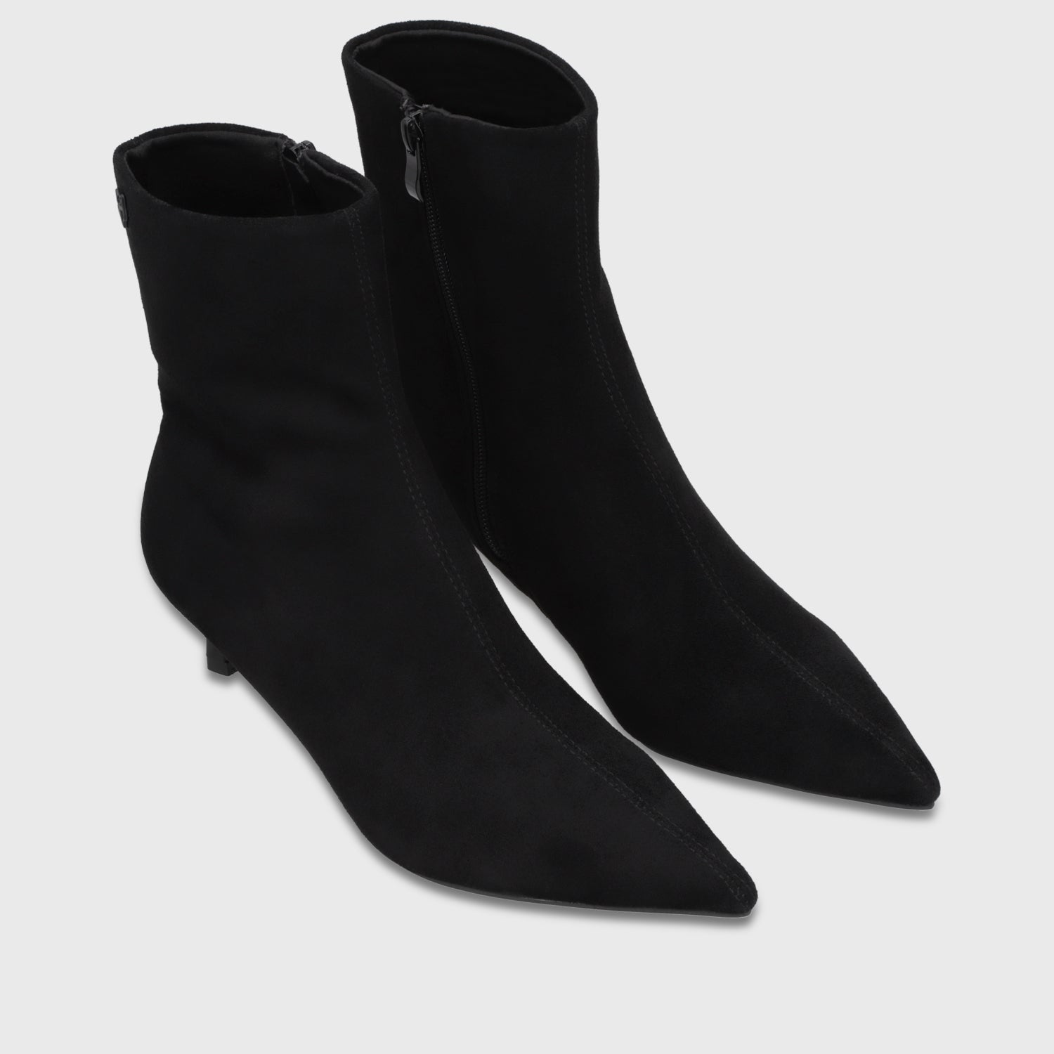 Botín Taco Negro Mujer 65880