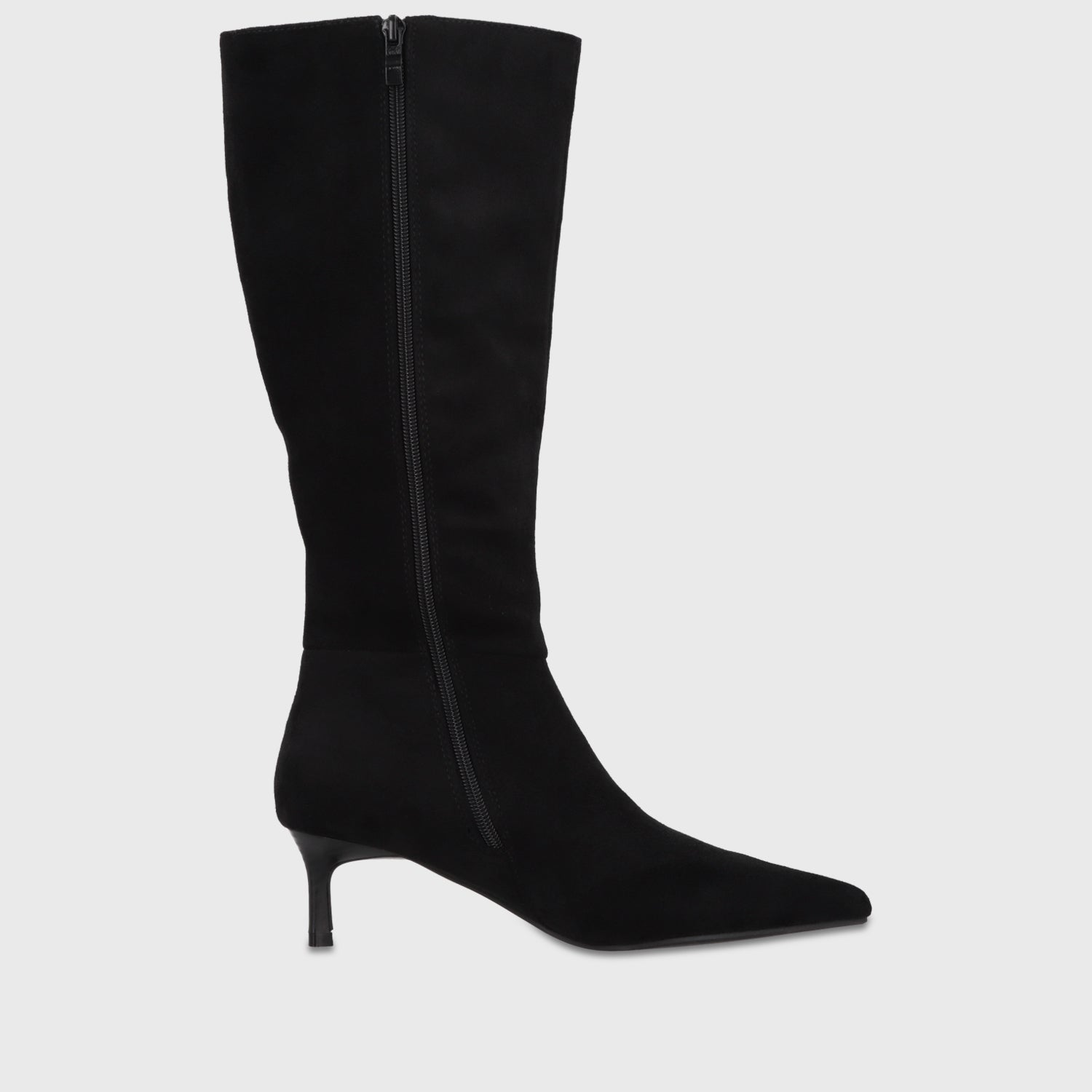 Bota Taco Negra Mujer 65881
