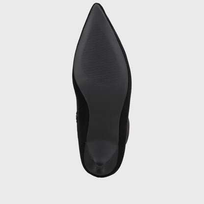 Bota Taco Negra Mujer 65881