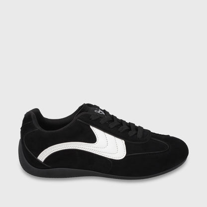 Zapatilla Negra Mujer 68010