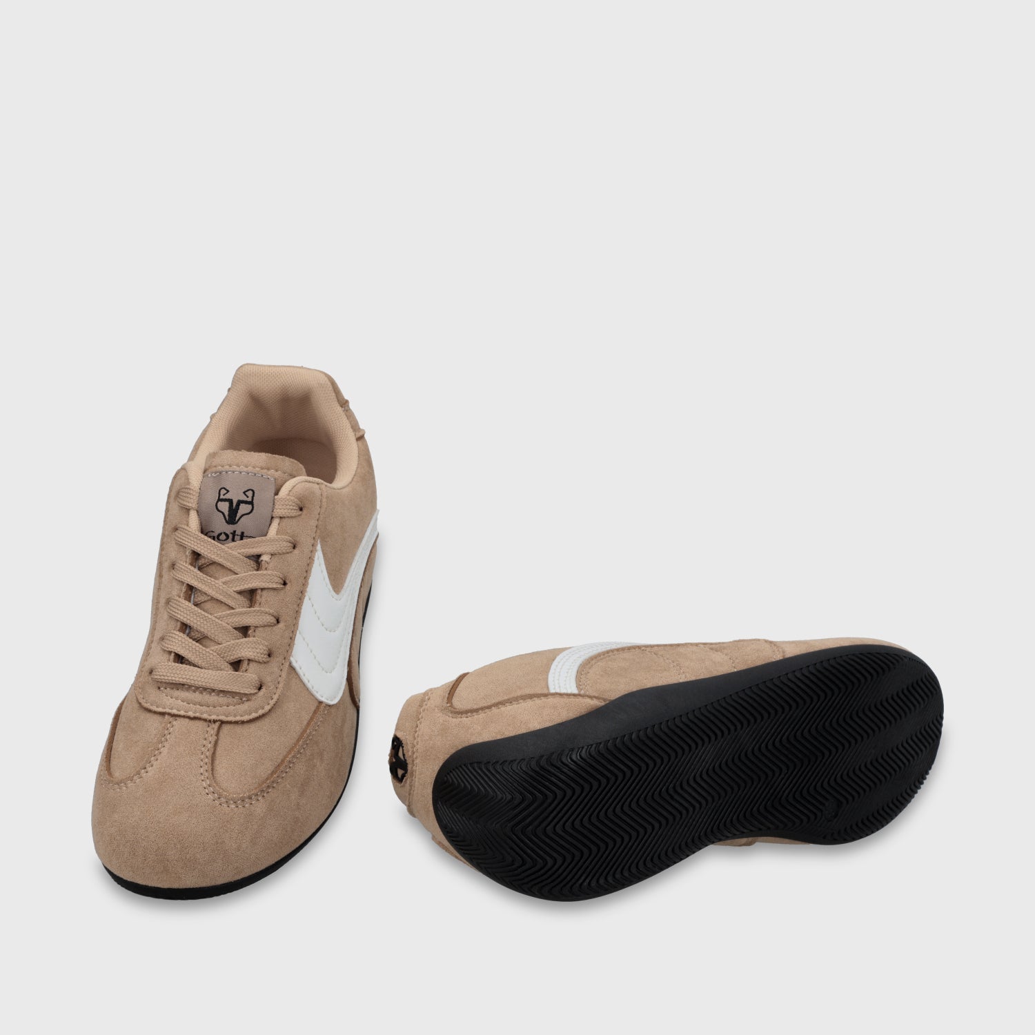 Zapatilla Beige Mujer 68010