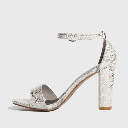 Sandalia Animal Print Mujer 86123