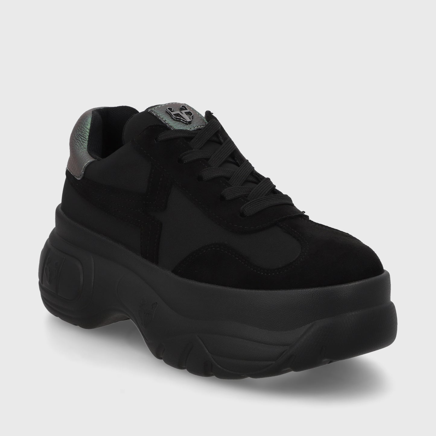 Zapatilla Negra Mujer 97243