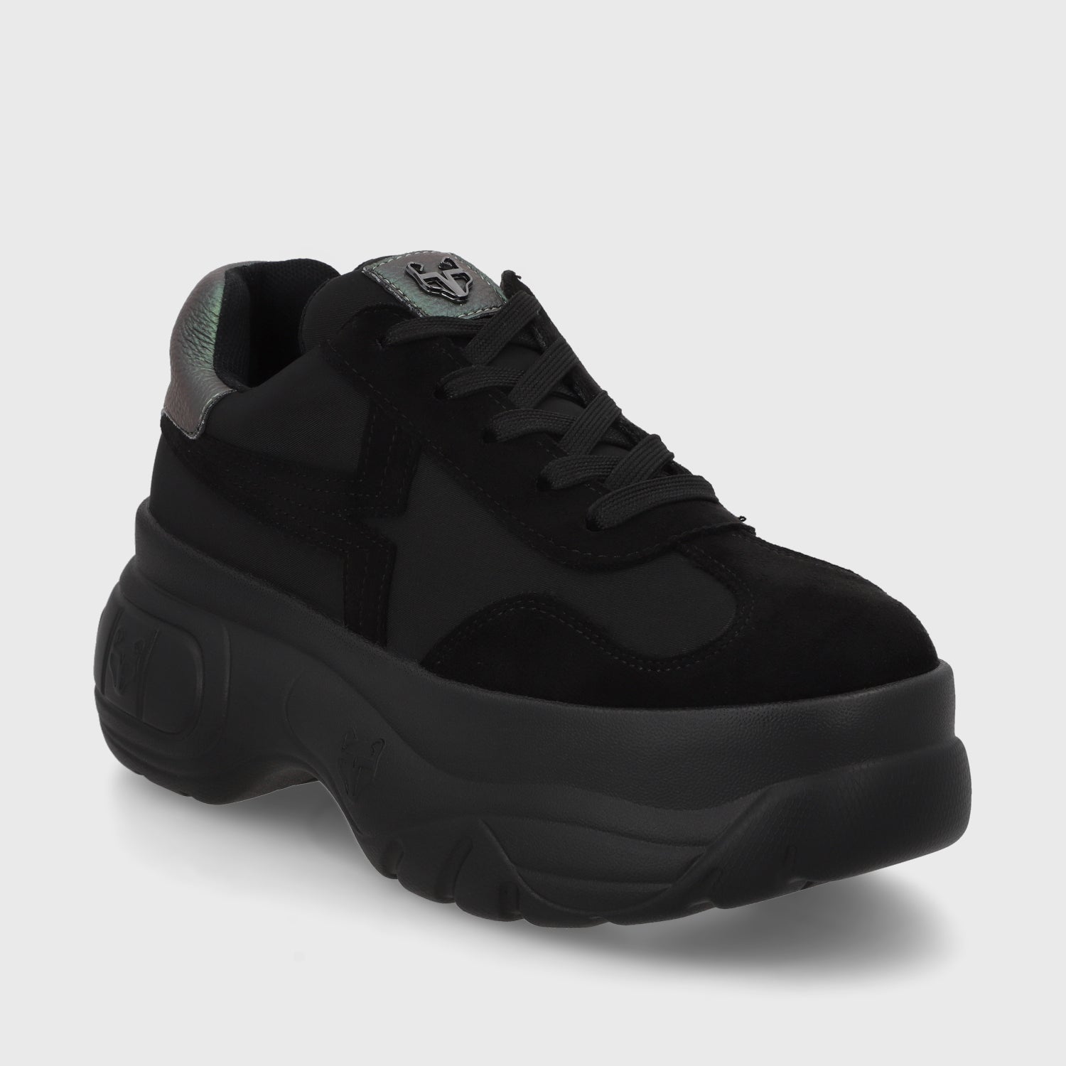 Zapatilla Negra Mujer 97243