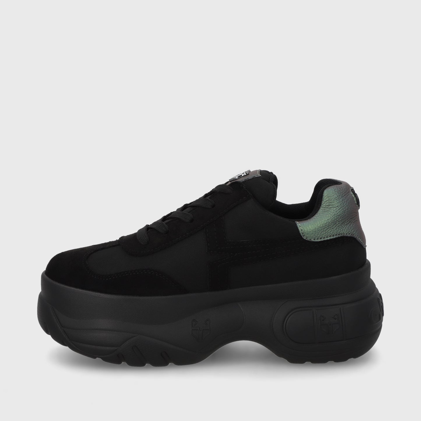Zapatilla Negra Mujer 97243
