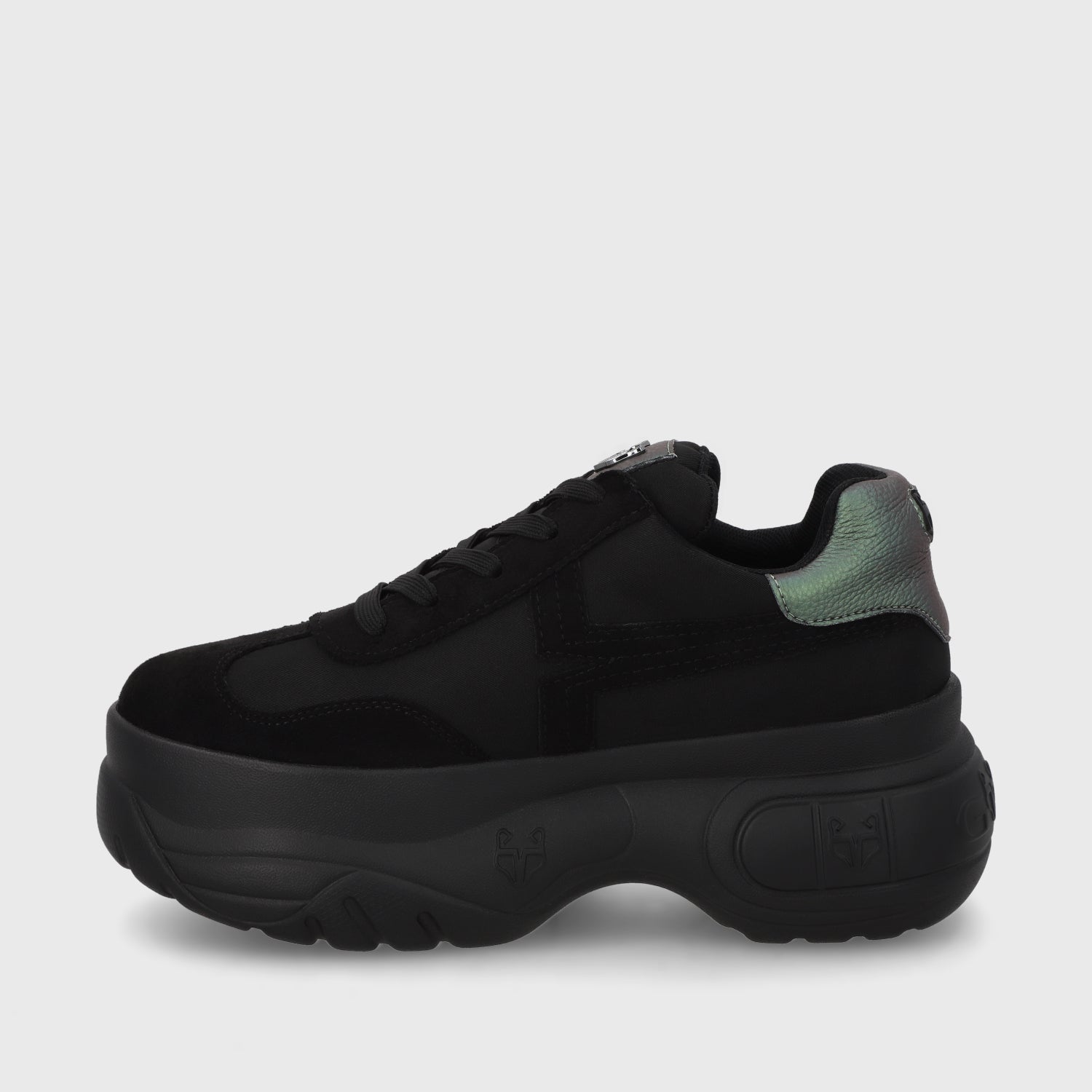 Zapatilla Negra Mujer 97243