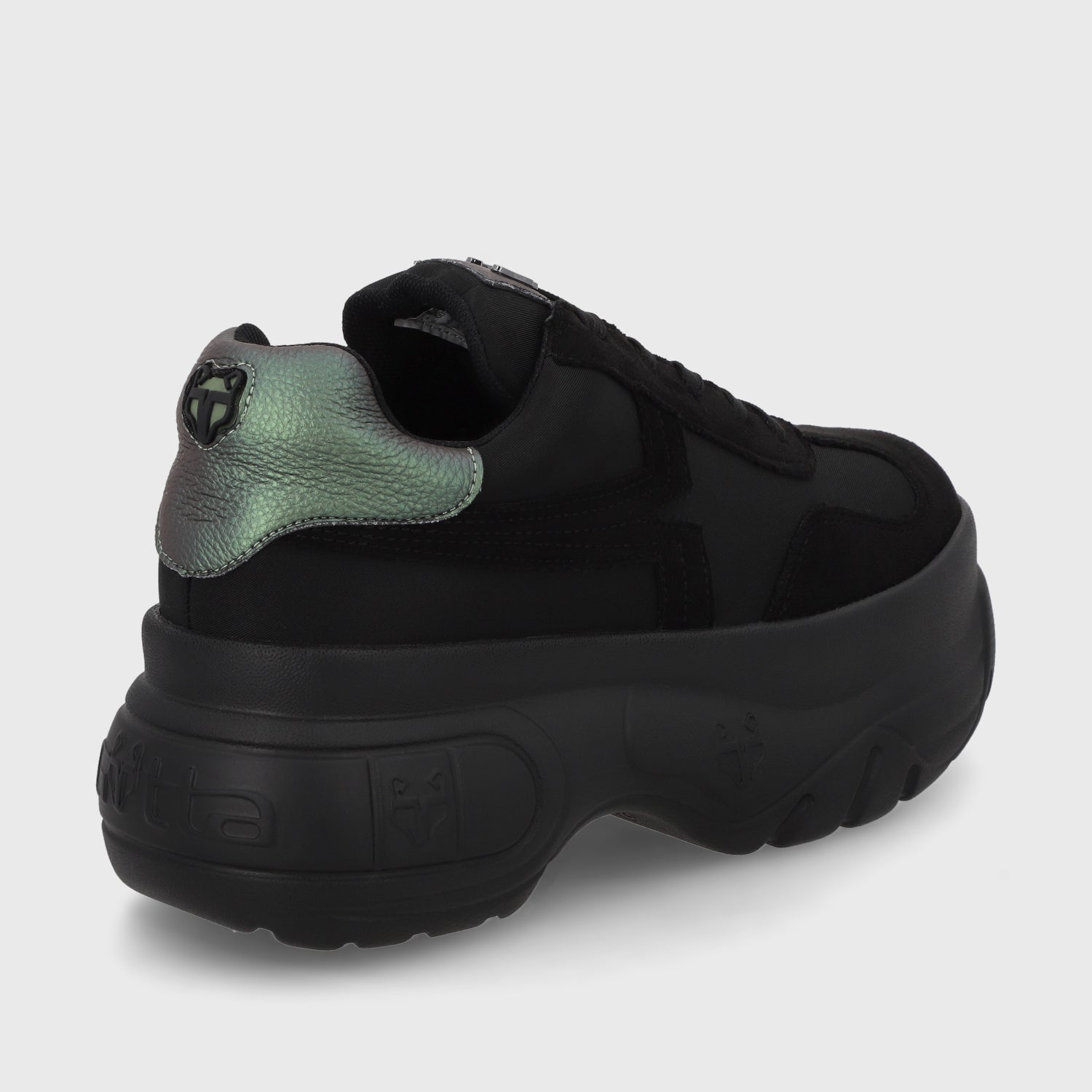 Zapatilla Negra Mujer 97243