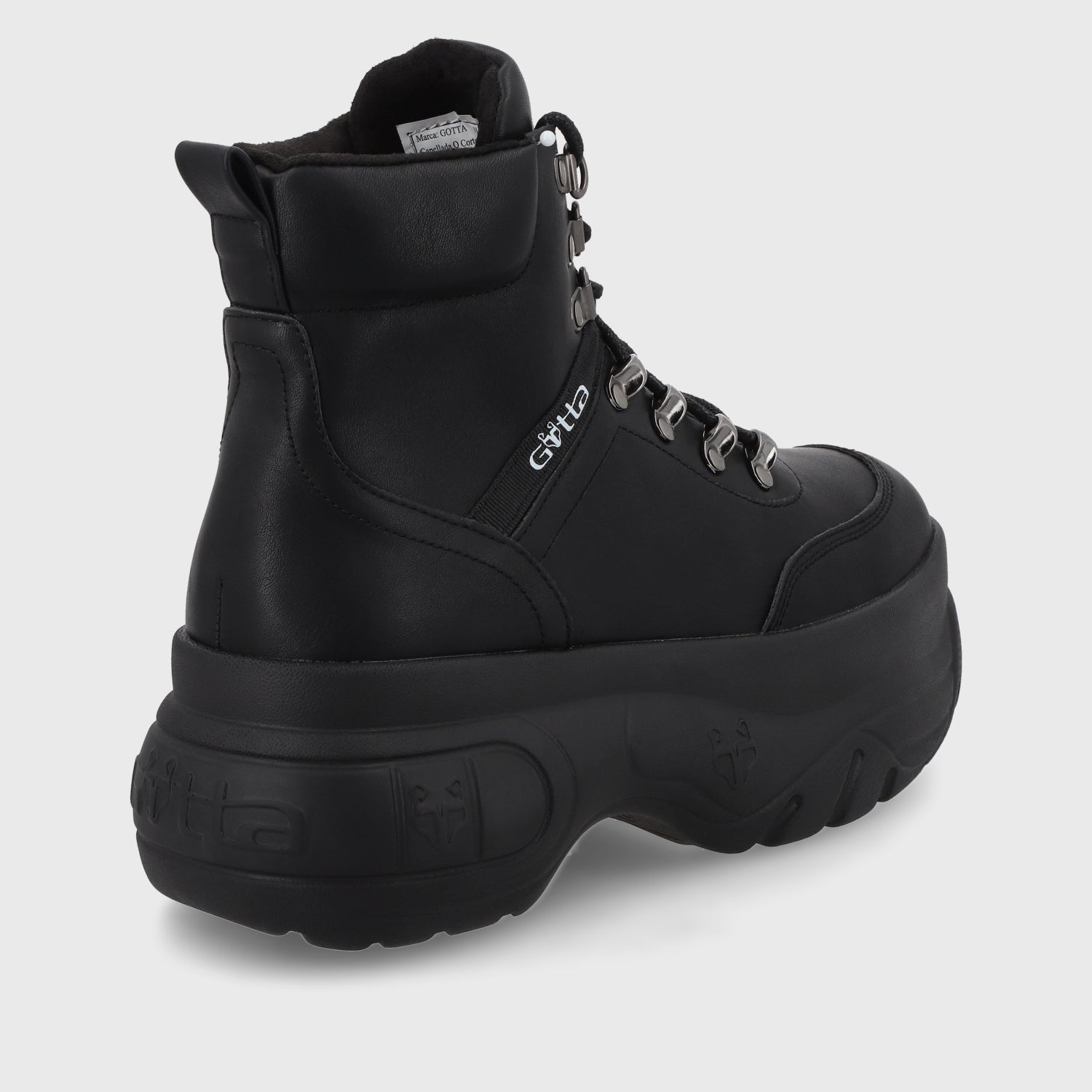 Zapatilla Negra Mujer 97244