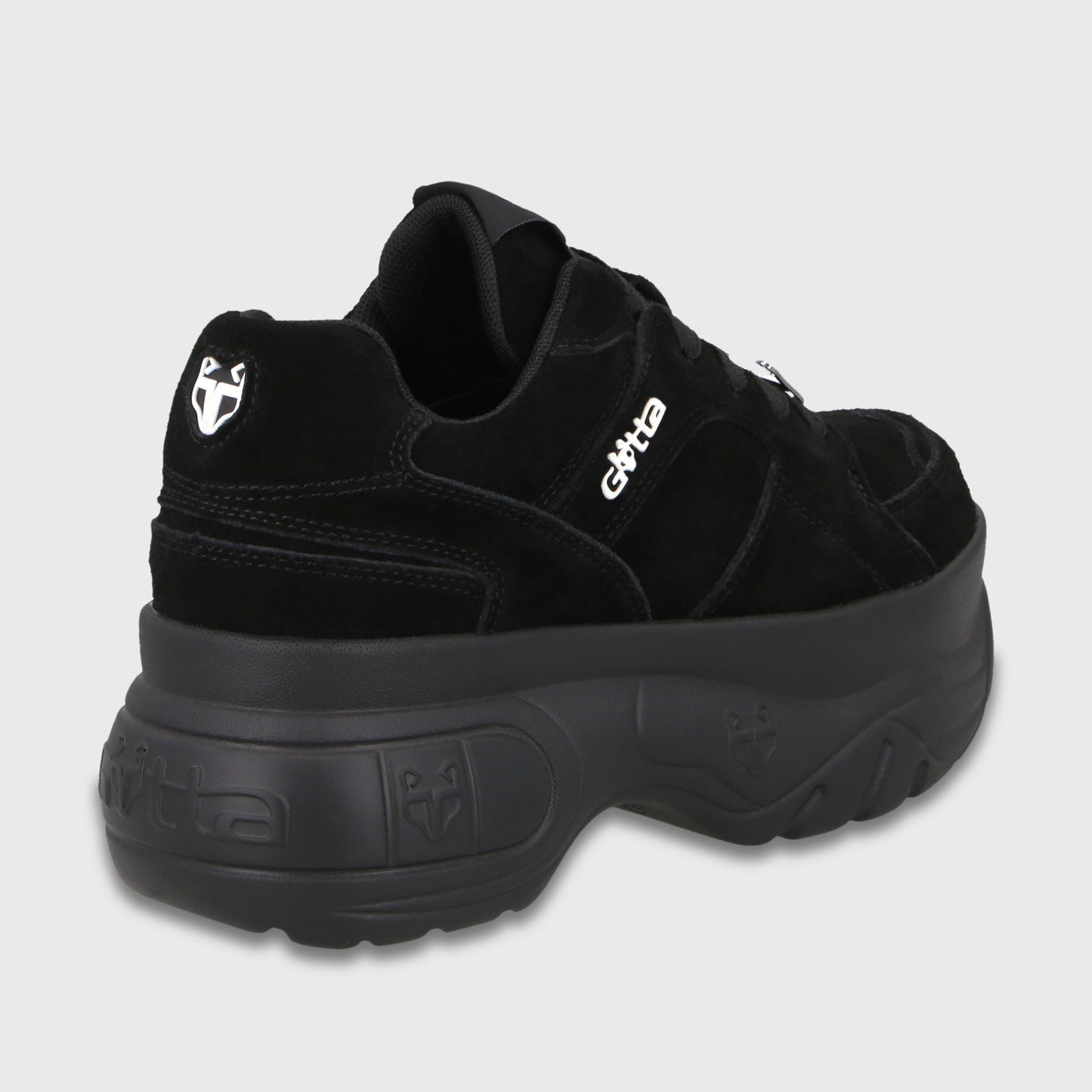 Zapatilla Plataforma Negra Mujer 9724A