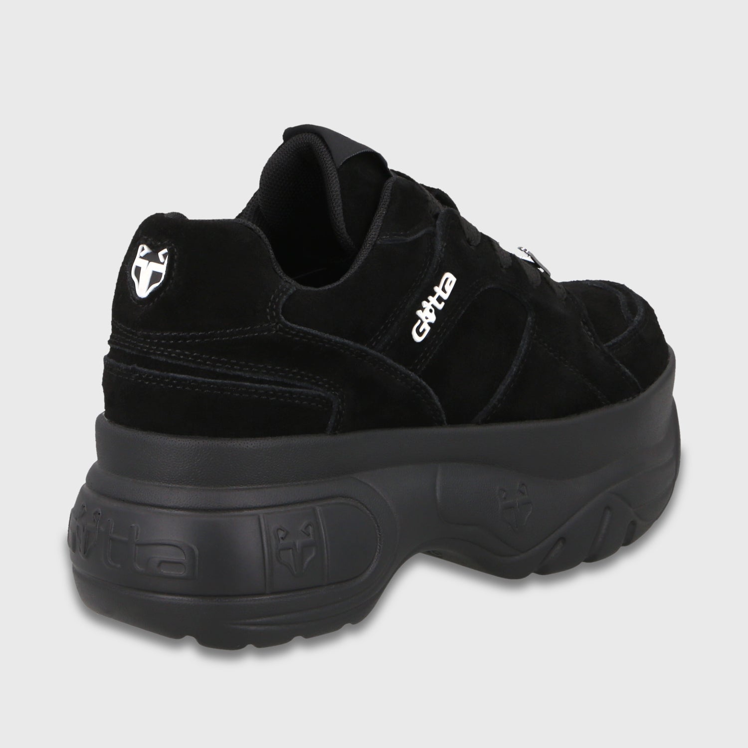 Zapatilla Plataforma Negra Mujer 9724A