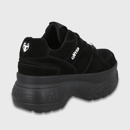 Zapatilla Plataforma Negra Mujer 9724A