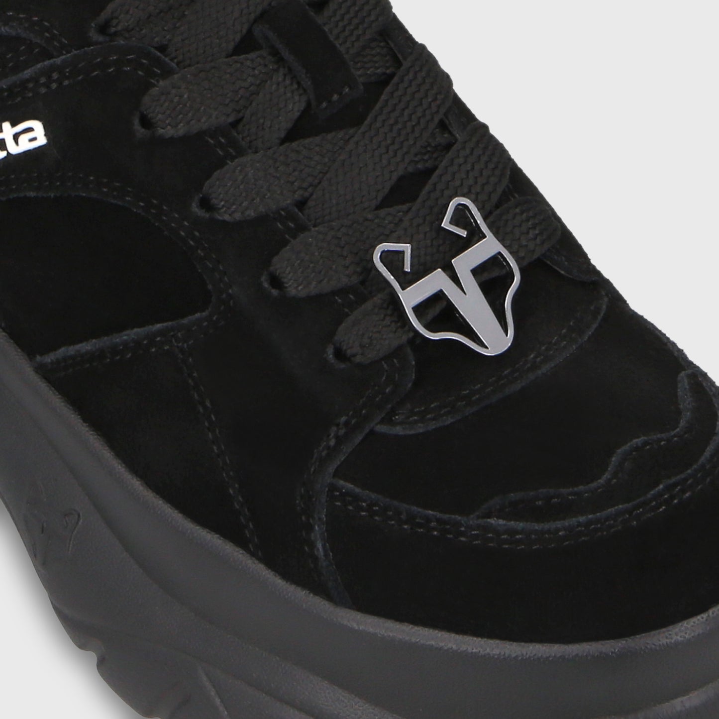 Zapatilla Plataforma Negra Mujer 9724A