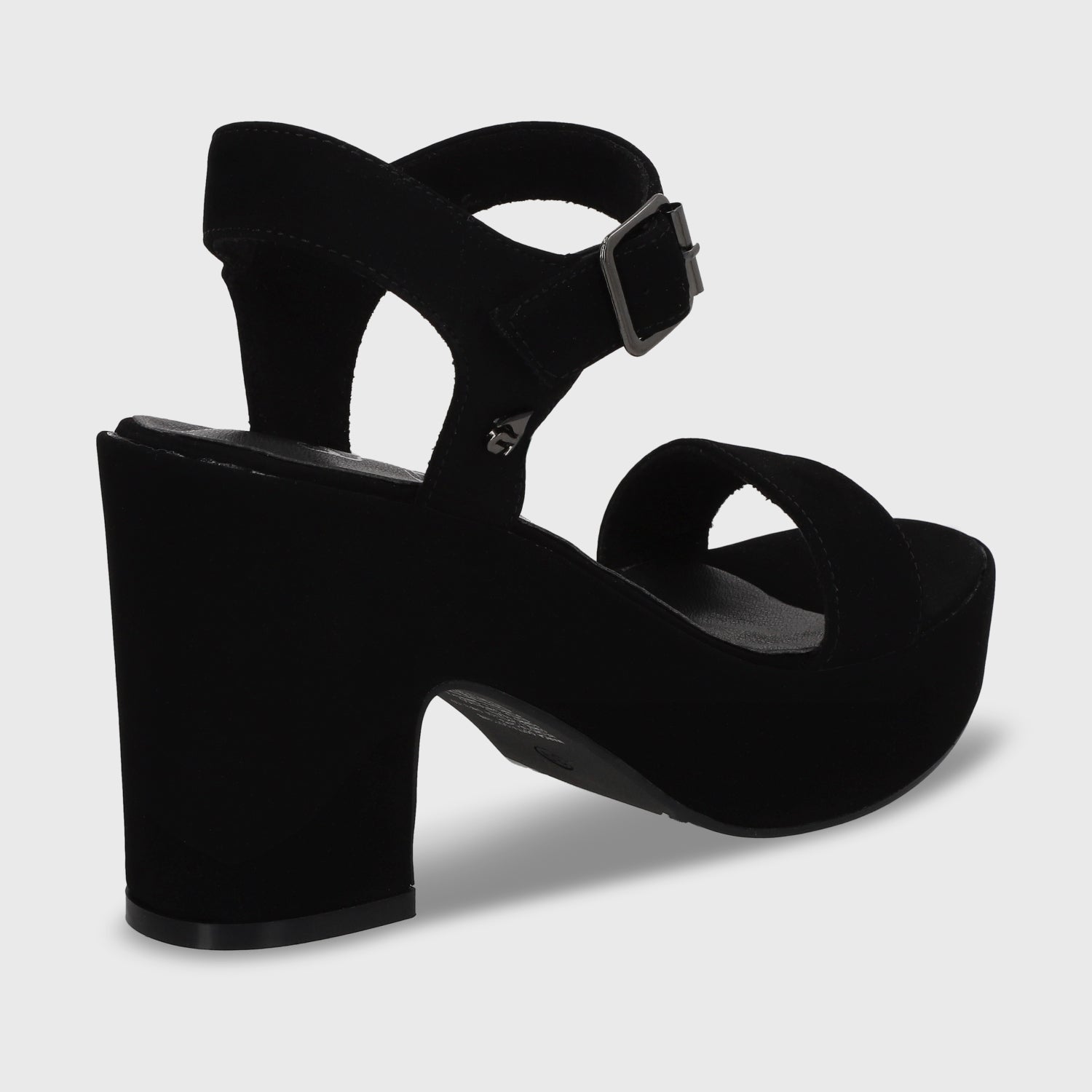 Sandalia Negra Mujer C5473
