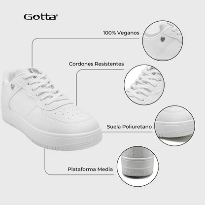 Zapatilla Blanca Mujer C5907