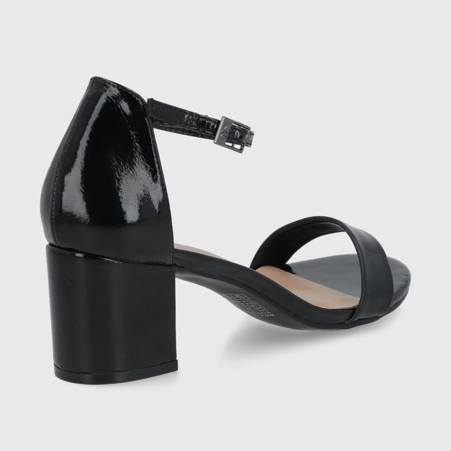 Sandalia Negra Mujer C6161