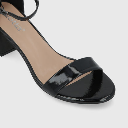 Sandalia Negra Mujer C6161