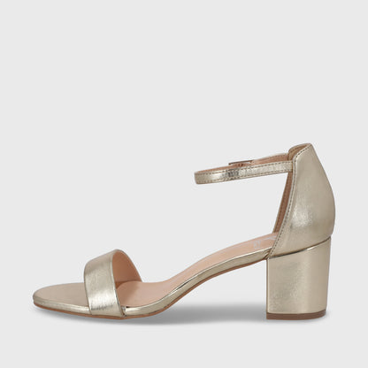 Sandalia Dorada Mujer C6161
