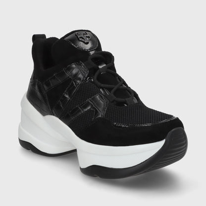 Zapatilla Negra Mujer C7293