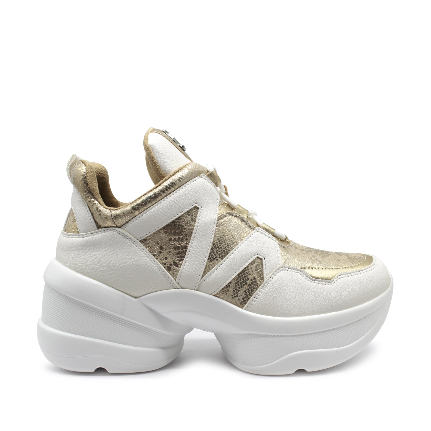 Zapatilla Dorada Mujer C7293