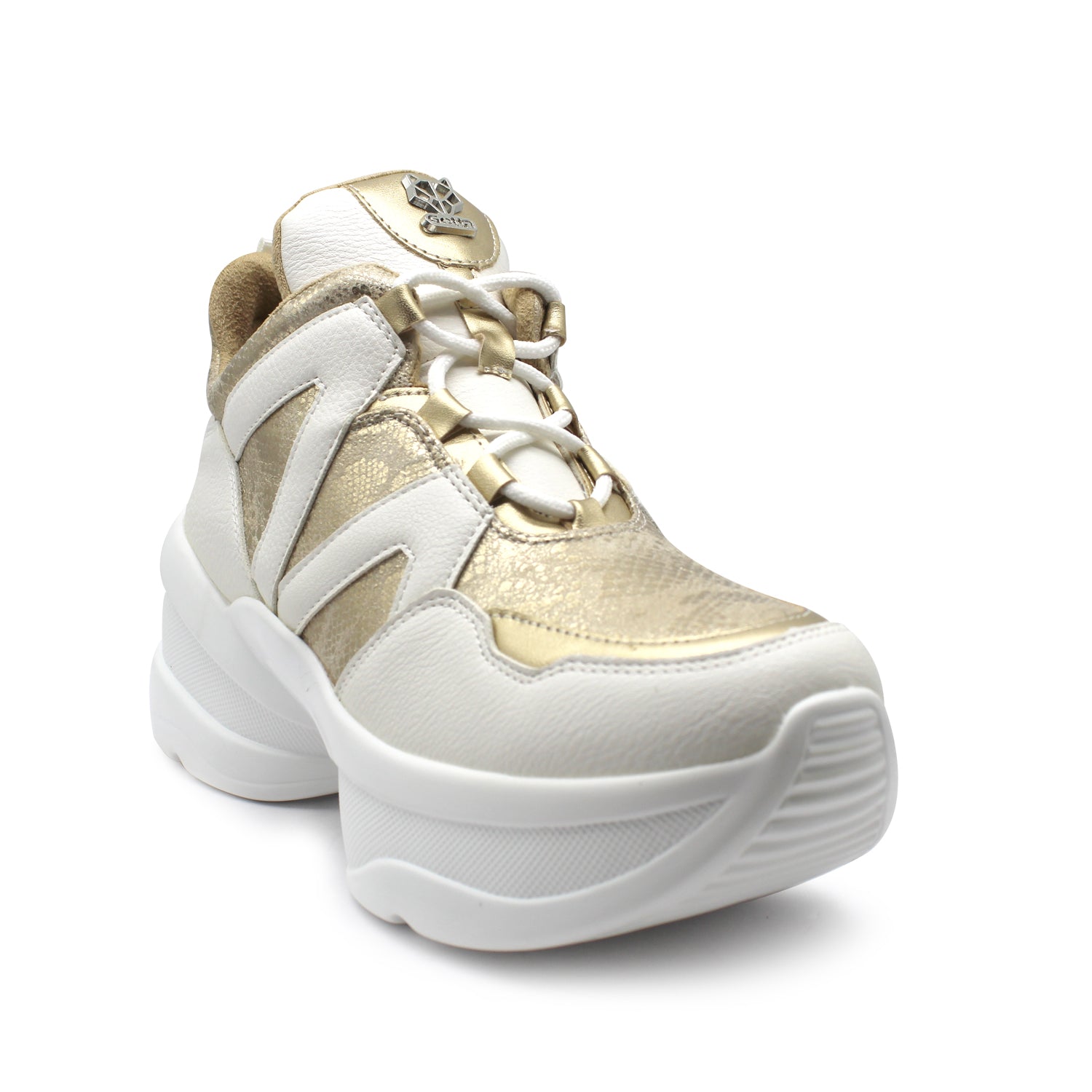 Zapatilla Dorada Mujer C7293