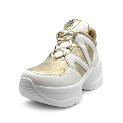 Zapatilla Dorada Mujer C7293