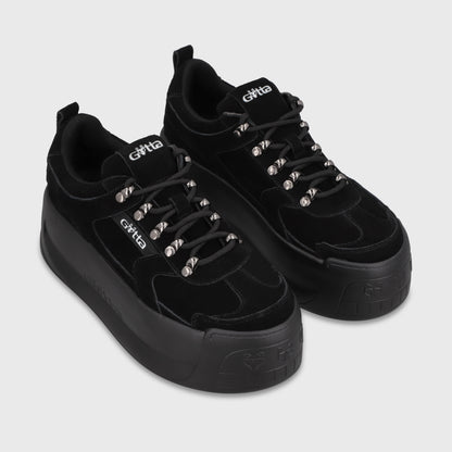 Zapatilla Plataforma Negra C732B