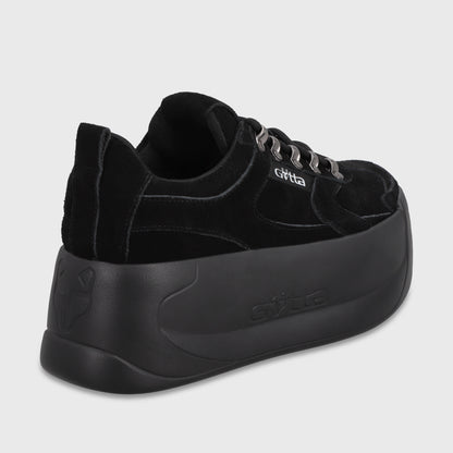 Zapatilla Plataforma Negra C732B