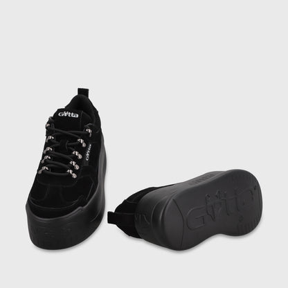Zapatilla Plataforma Negra C732B