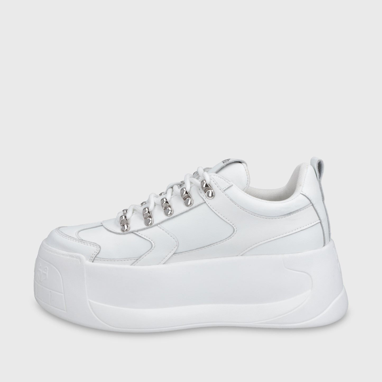 Zapatilla Plataforma Blanca C732B
