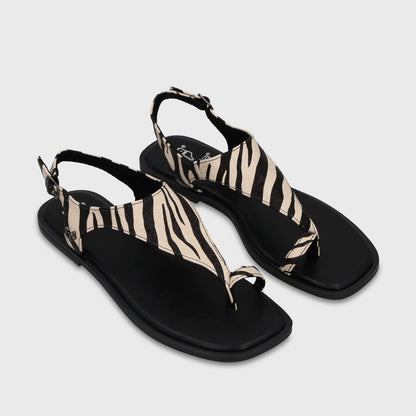 Sandalia Animal Print Mujer 65681 - Gotta Perú