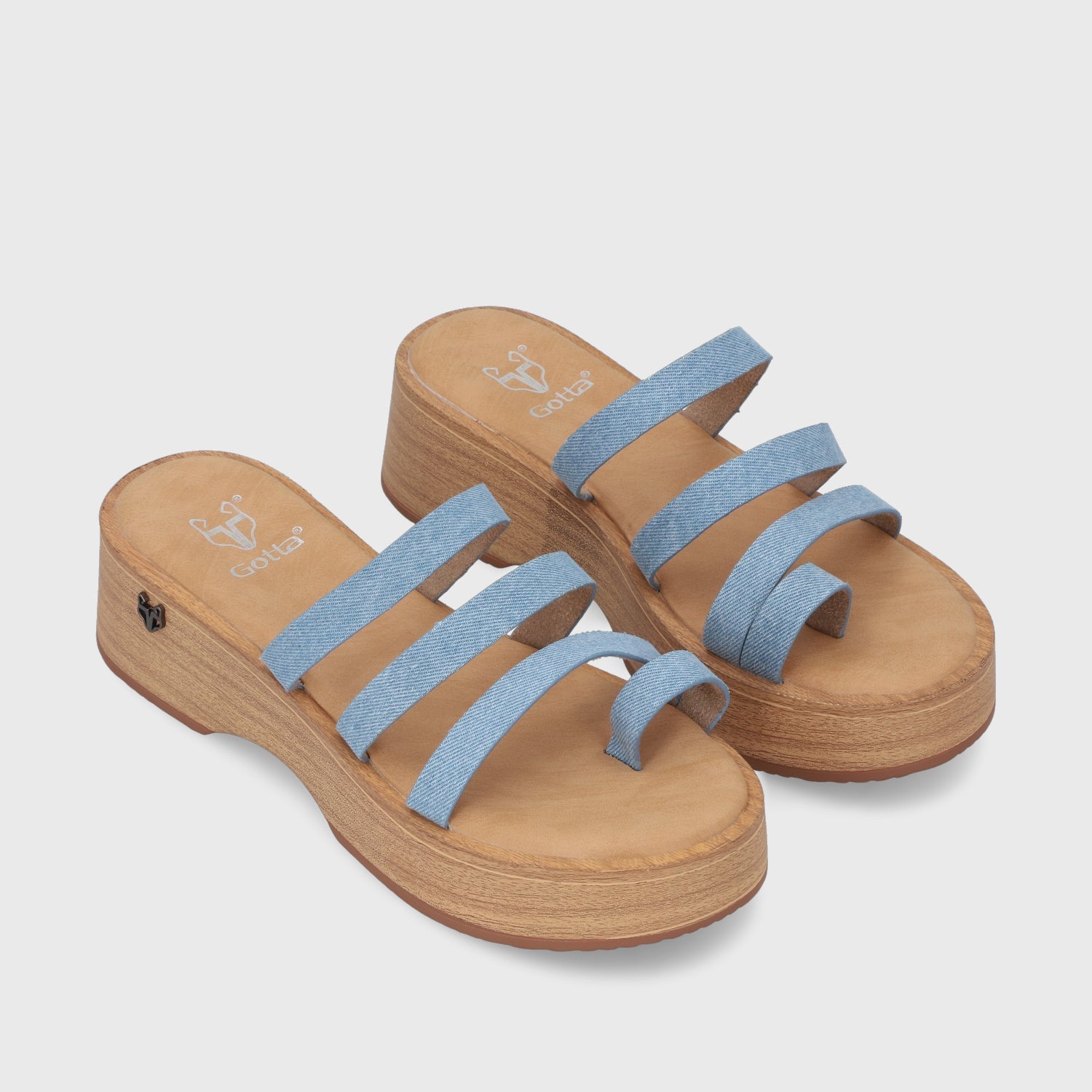Sandalia Denim Mujer 45891 - Gotta Perú