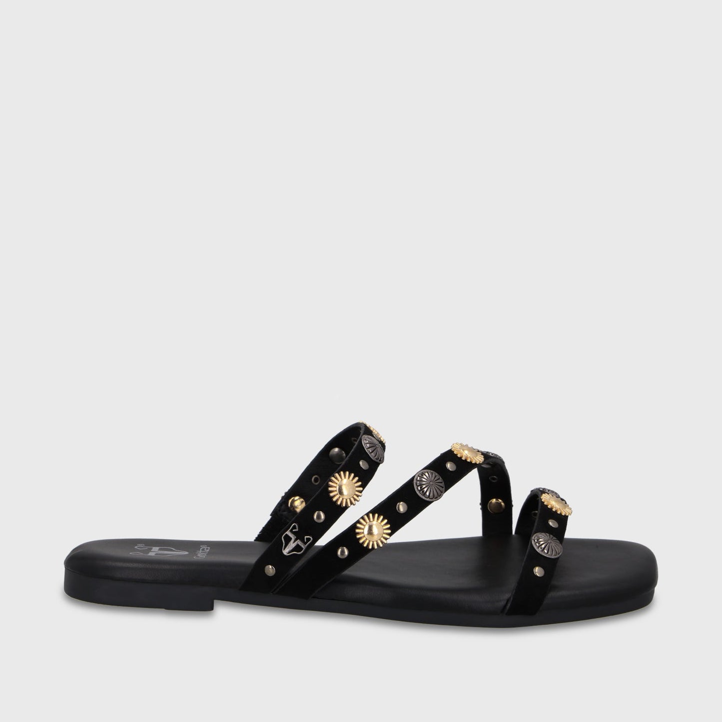 Sandalia Negra Mujer 64141 - Gotta Perú