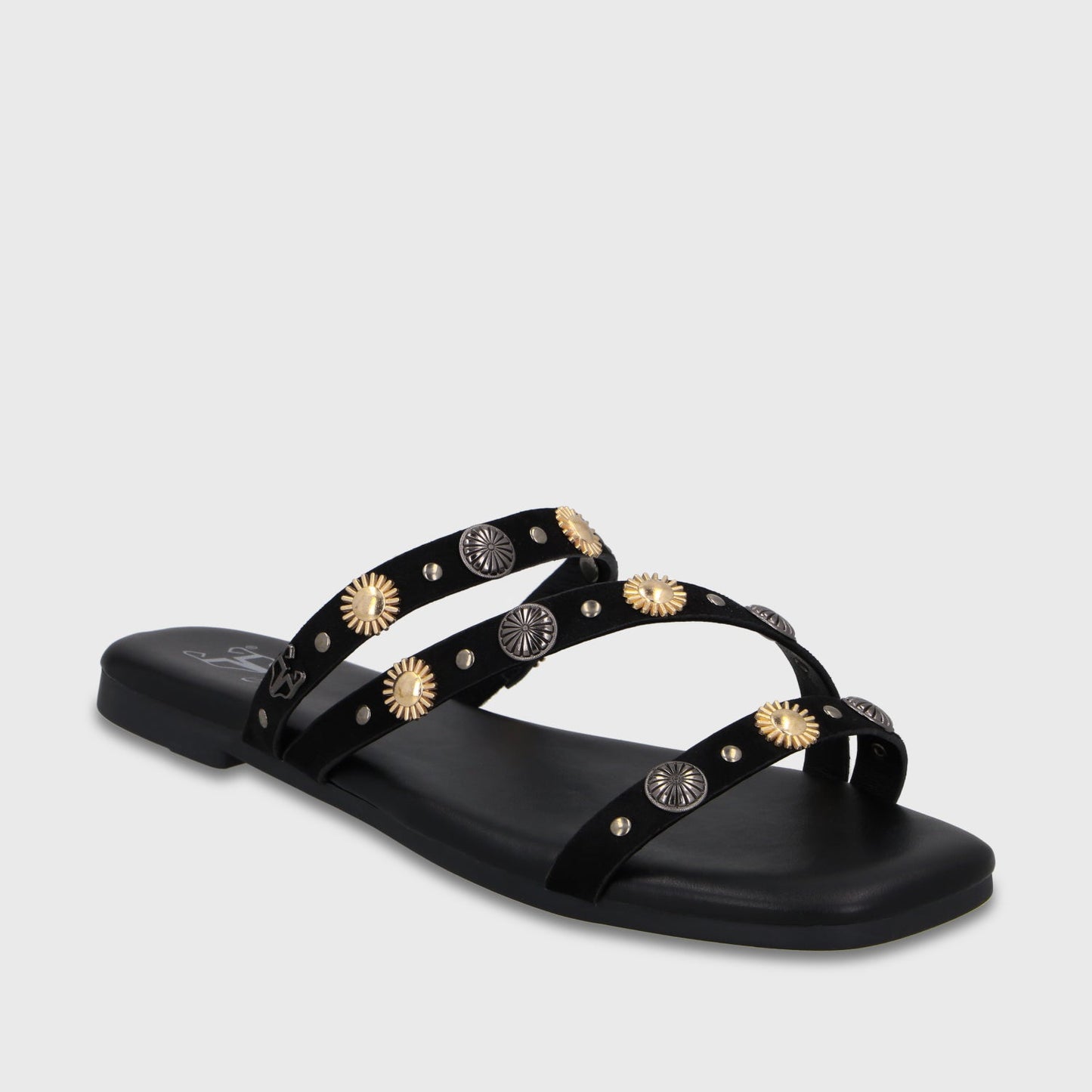 Sandalia Negra Mujer 64141 - Gotta Perú