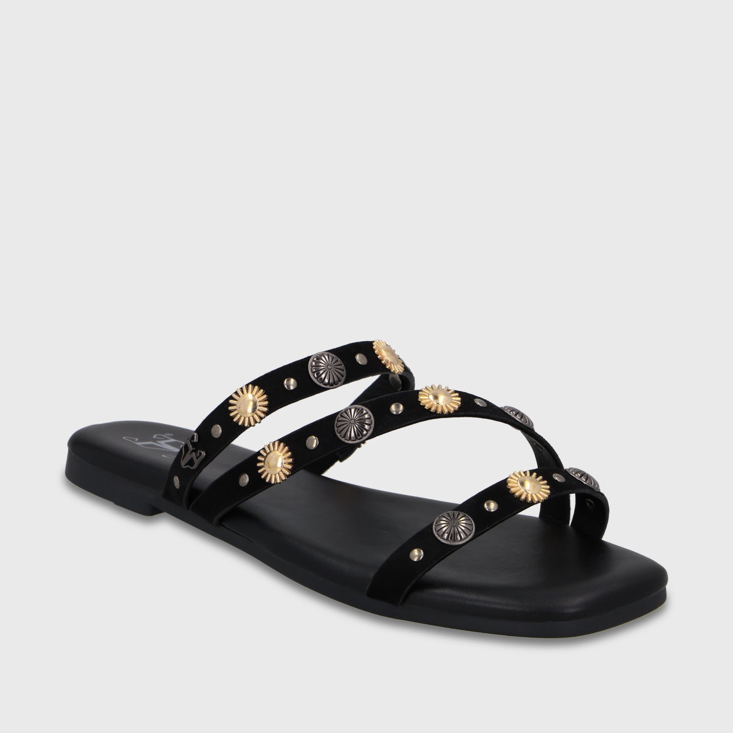 Sandalia Negra Mujer 64141 - Gotta Perú