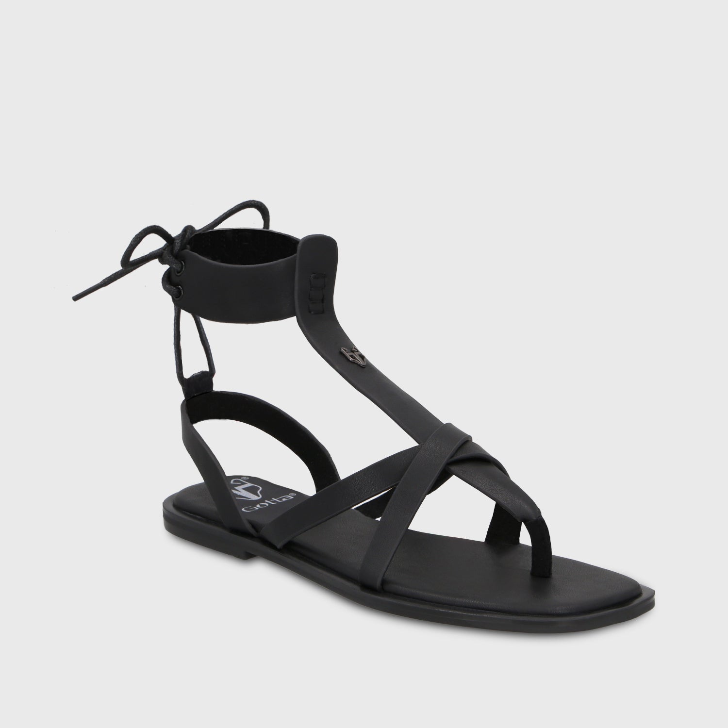 Sandalia Negra Mujer 65680 - Gotta Perú