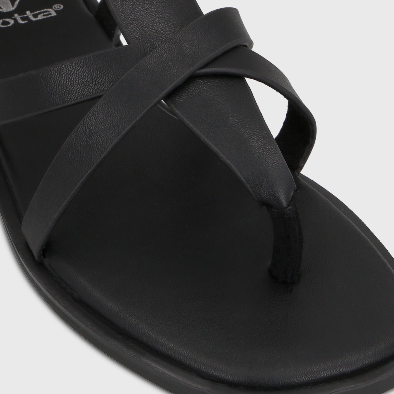 Sandalia Negra Mujer 65680 - Gotta Perú