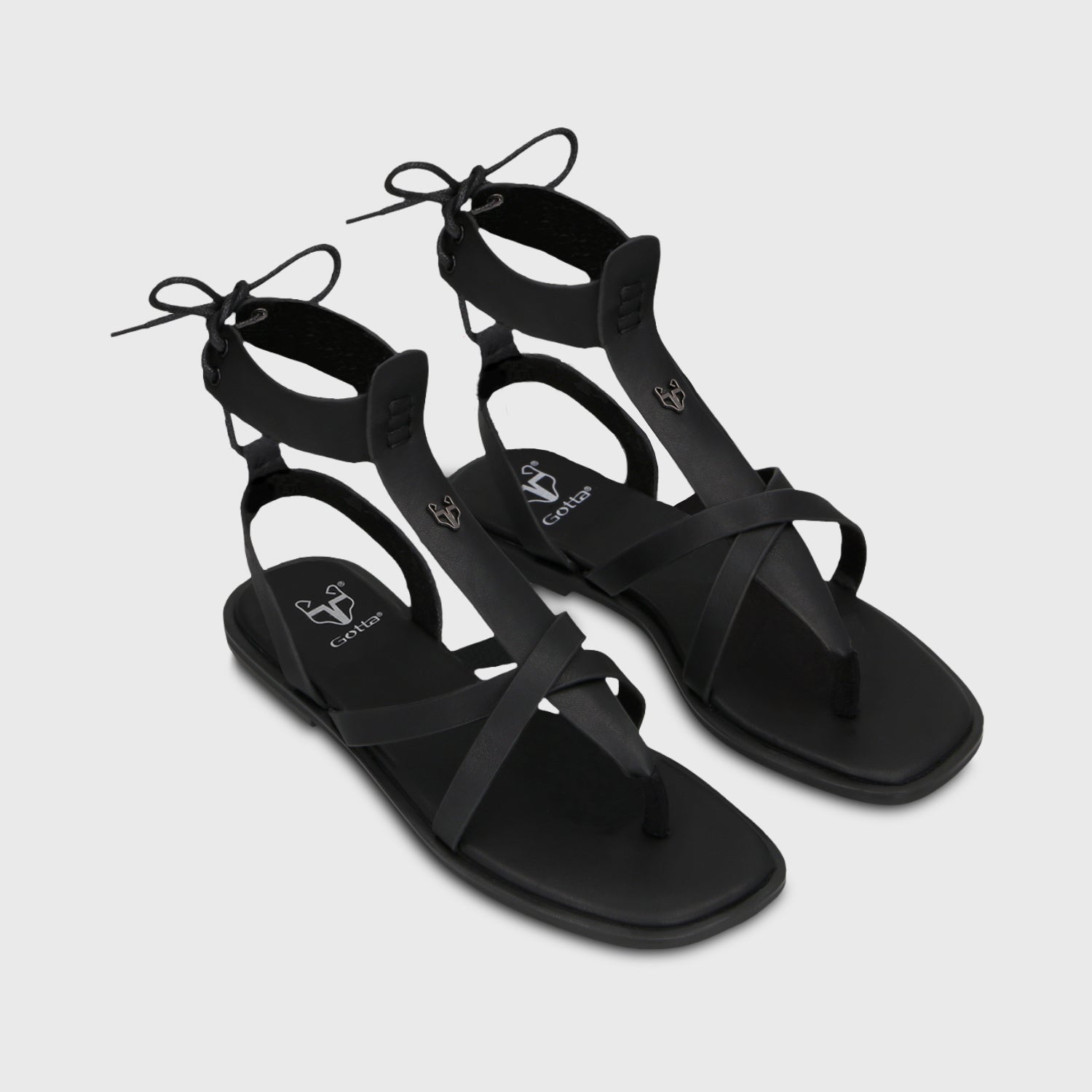 Sandalia Negra Mujer 65680 - Gotta Perú